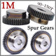 Spur Gears 1 Mod Transmission Gear With Step 45#Steel Pinion Motor Gear 90T~150T