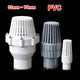 PVC Check Valve One Way Non-return Valve Water Adhesive Fittings Bottom Valves