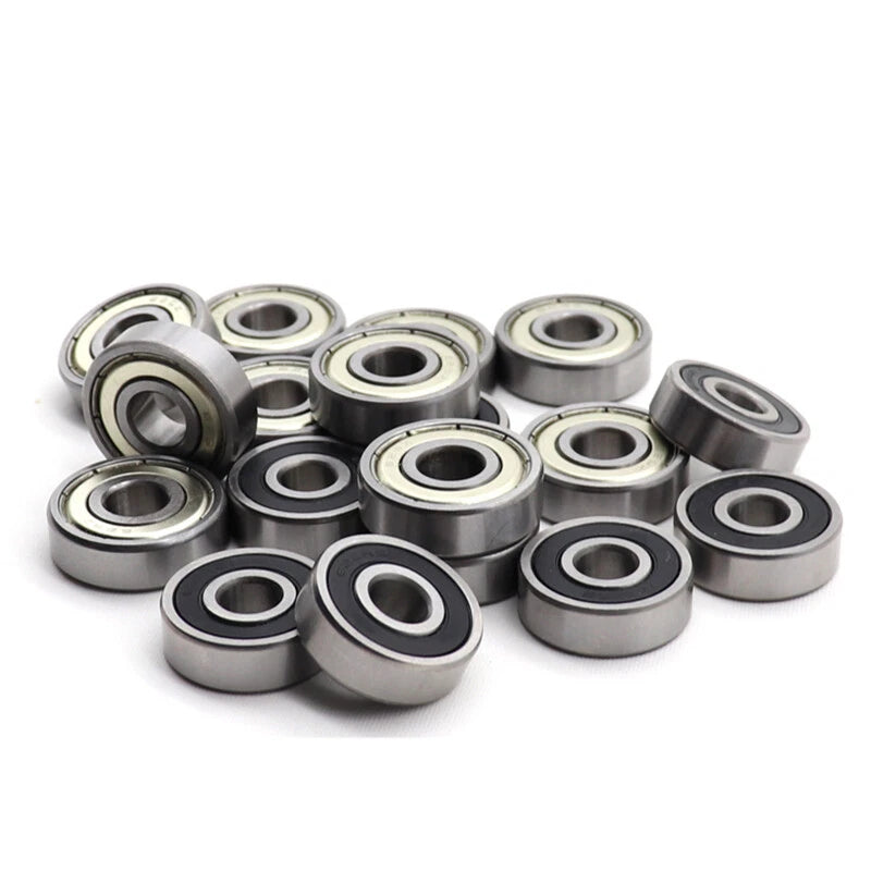 624-629 2RS/ZZ Miniature Deep Groove Ball Bearings Double Sealed GCR15 Steel