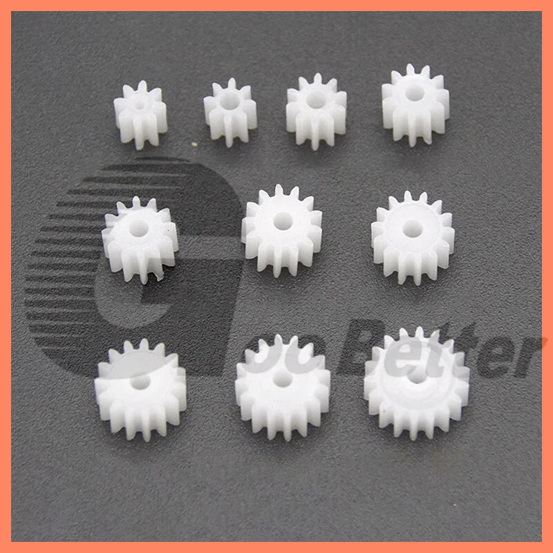 Plastic Spindle Gear Module 0.5 Mod Spur Gears for Toy Parts Car Motor Robot DIY