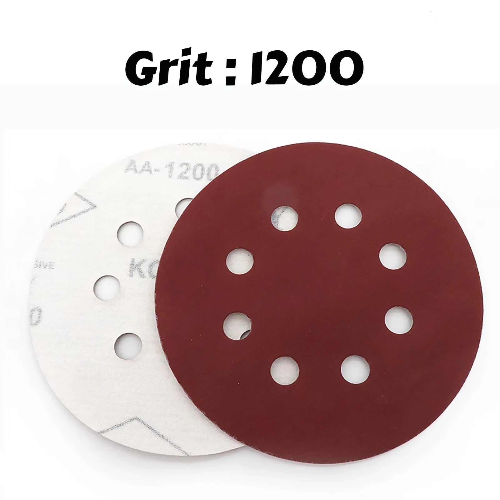 5"/9" Sanding Discs 40-2000 Grit Hook Loop 8 Hole Orbital Sander Paper Sandpaper