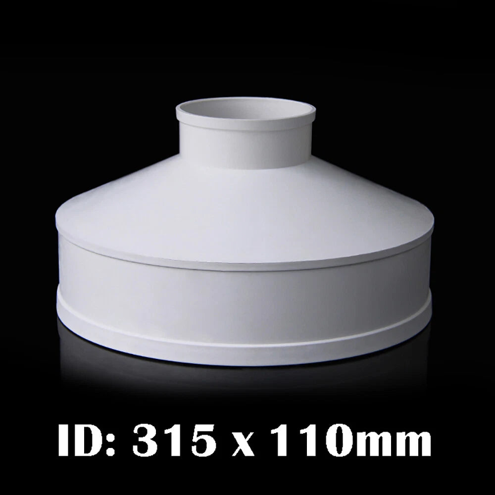 PVC Reducer Fittings Water Pipe Fittings 75 x 50mm~315 x 200mm Adapter Connector