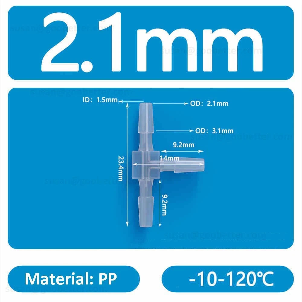 Plastic Barbed Hose Connectors — T-Piece, Elbow & Straight Fittings for Air & Water Lines