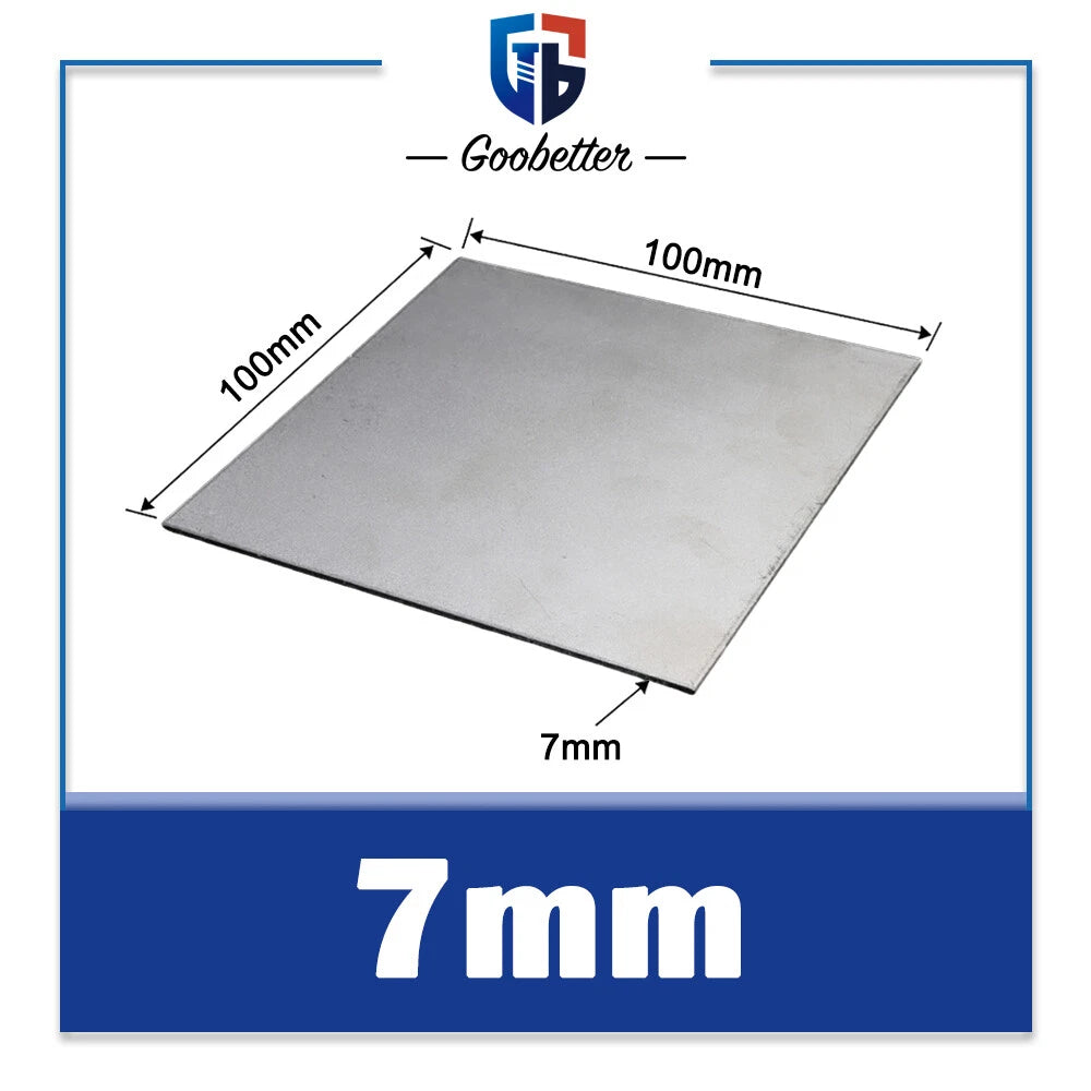 0.5/0.8/1/1.2~18mm Thick TA2 Pure Titanium Plate Ti Metal Sheet Board 100~200mm