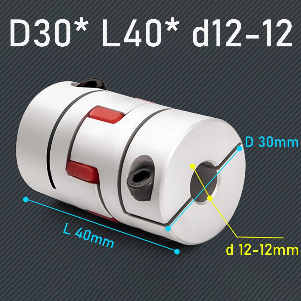 Flexible Plum Coupling Servo Motor Jaw Spider Shaft Coupler for CNC 3D Printer