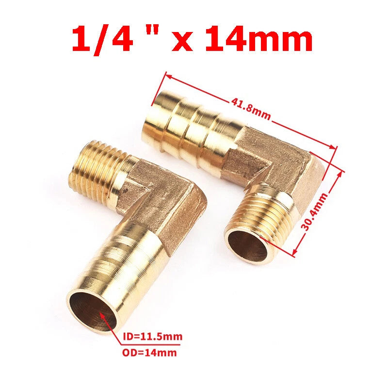 BSP Hose Barb Fittings — Y-Piece, T-Piece, Straight & Elbow Connectors