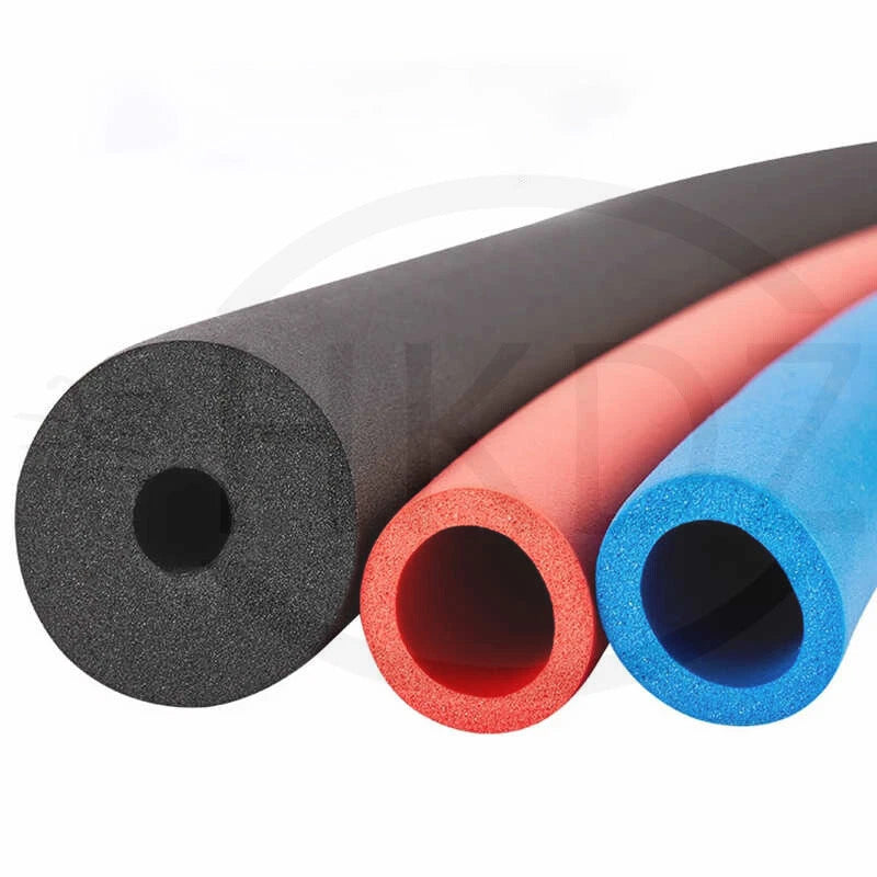 Fitness Equipment Handle Bar Thermal Insulation NBR Rubber Pipe Sponge Foam Tube