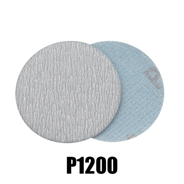 Dry Grinding 25/50/70mm Abrasive Paper Flocking Sandpaper Pad Sanding Disc