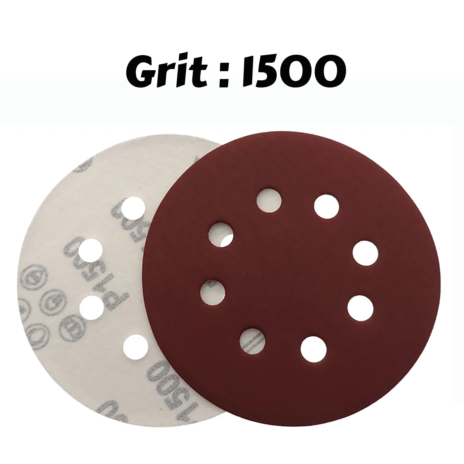 5"/9" Sanding Discs 40-2000 Grit Hook Loop 8 Hole Orbital Sander Paper Sandpaper