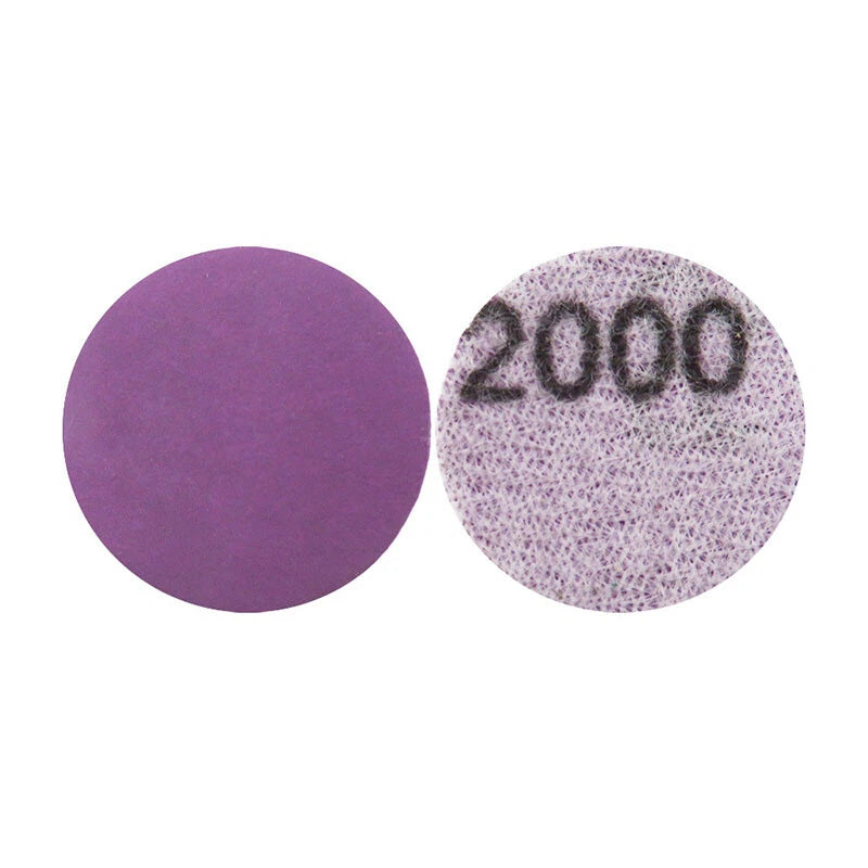 75mm Wet and Dry Sanding Discs 3 inch Sandpaper Hook and Loop Pads 123 X