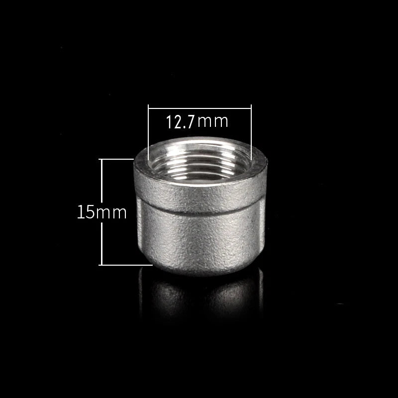 304 Stainless Steel BSP Pipe Plug & Cap Fittings — Male Plugs & Female Blanking Caps