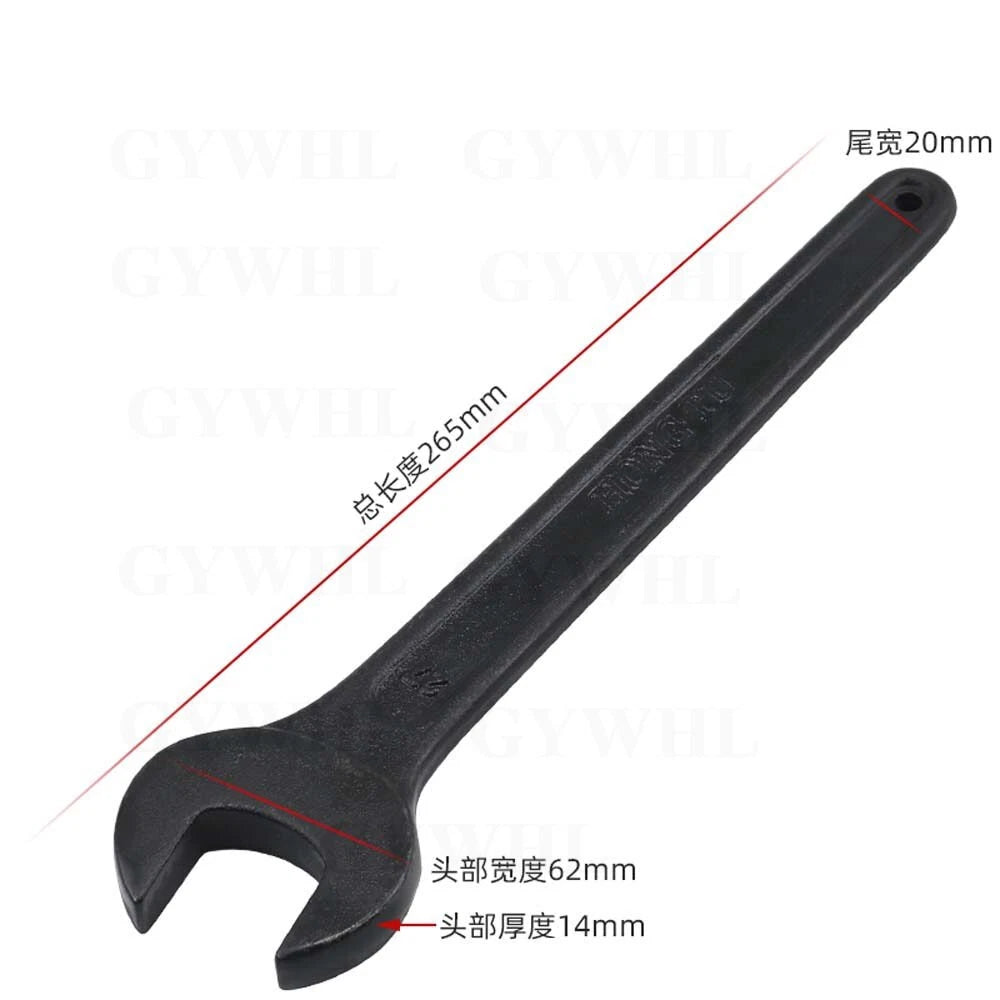 Single Open Ended Spanner Combination Wrench Impact High Carbon Steel HRC 60°