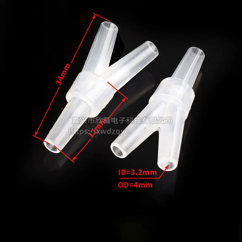 Plastic Hose Pipe Connector Reducing Fitting Plastic Barbed Fuel Water Vacuum