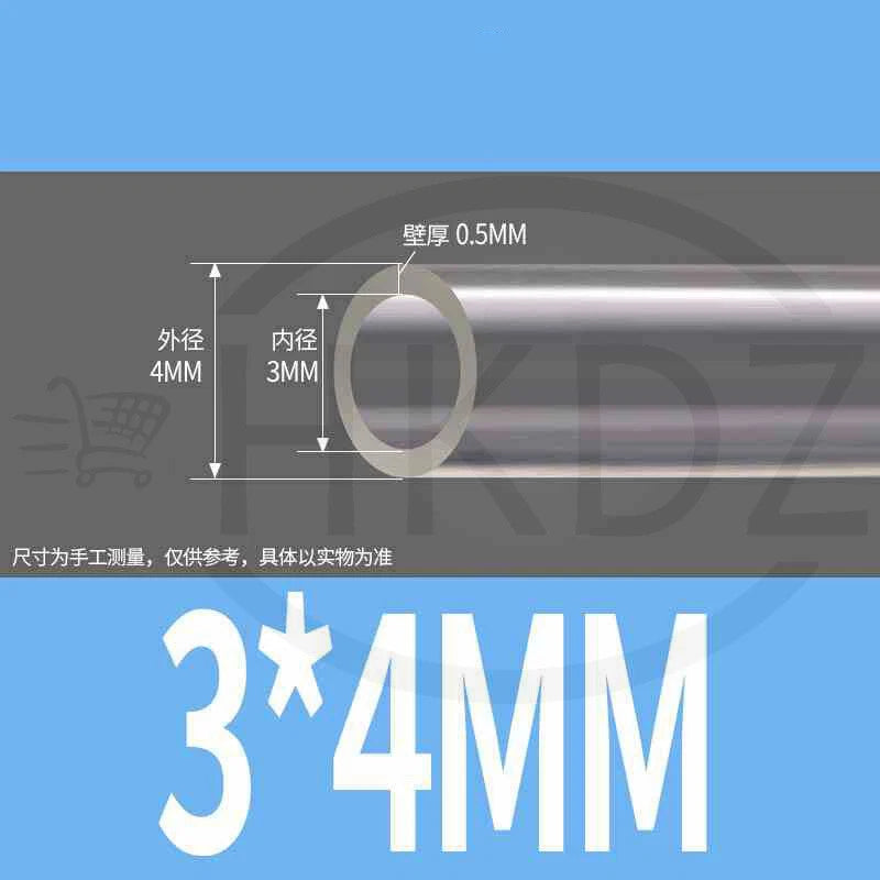 Clear PVC Hose Pipe Tube – Flexible Plastic Tubing for Water, Air, Pond & Aquarium