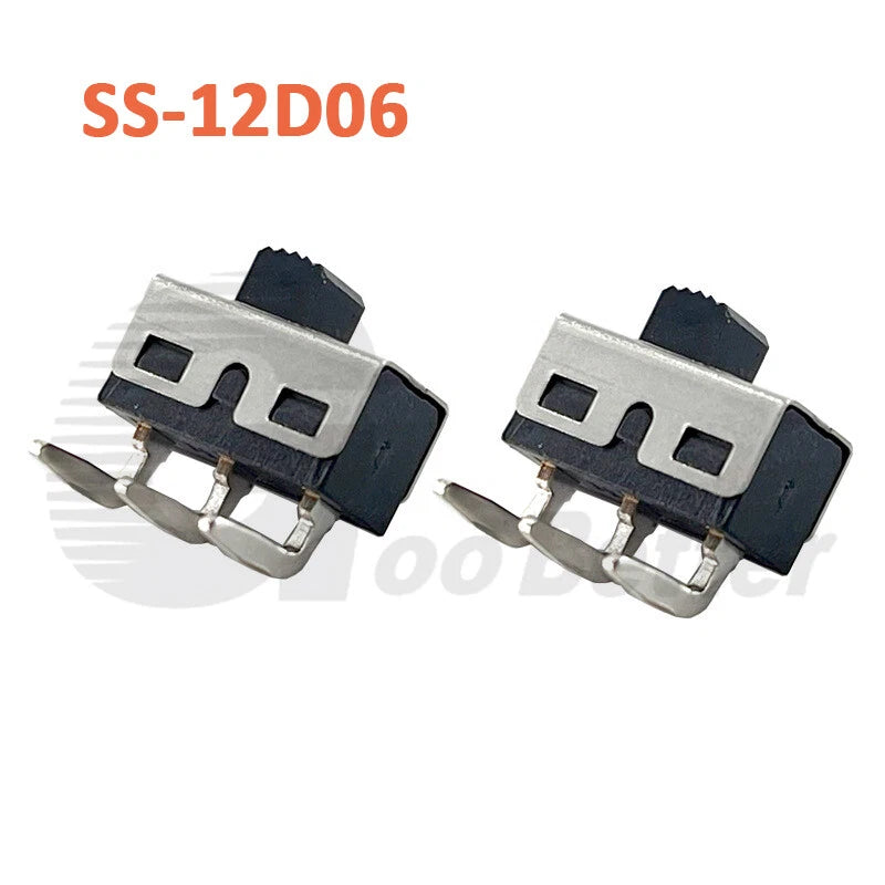 Miniature Slide Switch SPDT 2-Position On-Off Micro Toggle for Model Railway