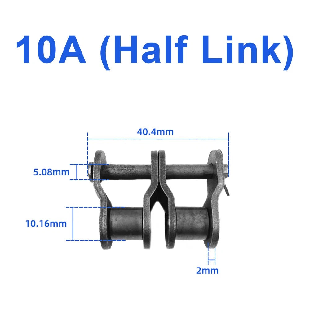 Double Roller Duplex Chain Offset Connecting Link Full/Half Link 06B 08B 10A-32A