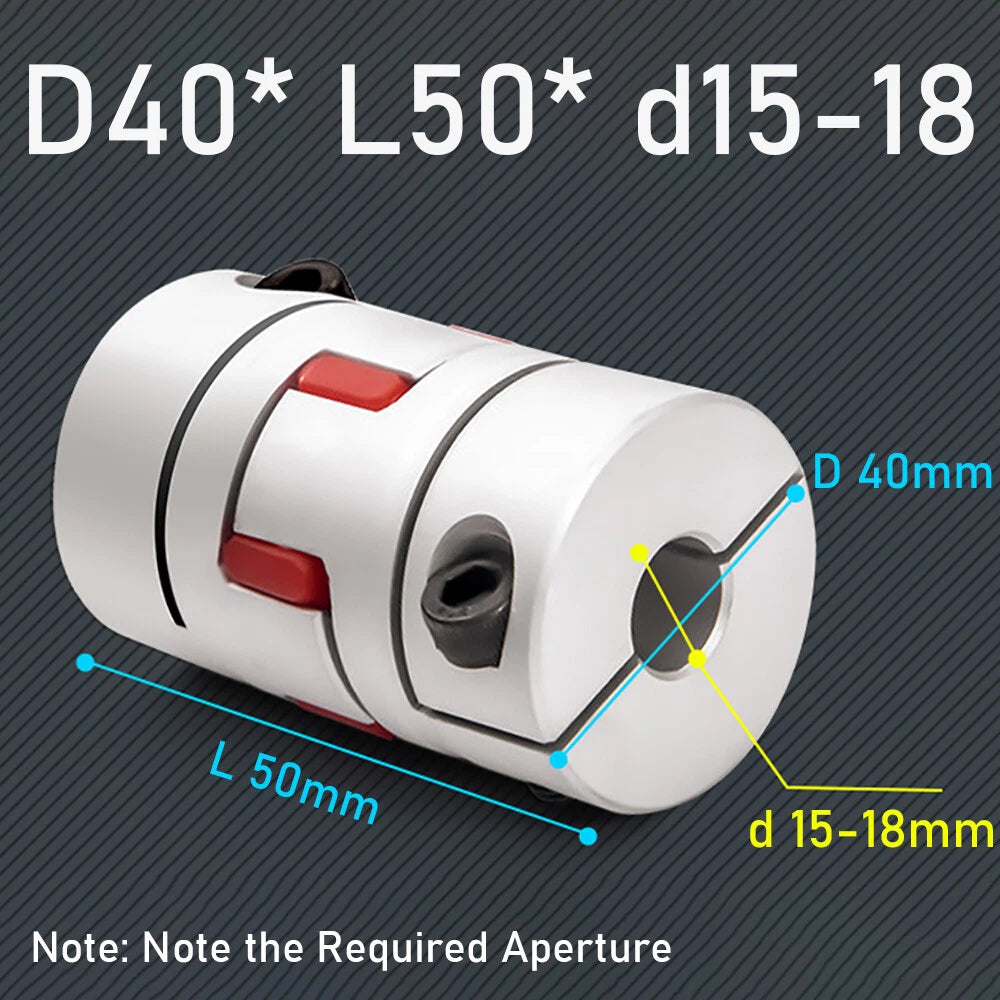 Flexible Plum Coupling Servo Motor Jaw Spider Shaft Coupler for CNC 3D Printer