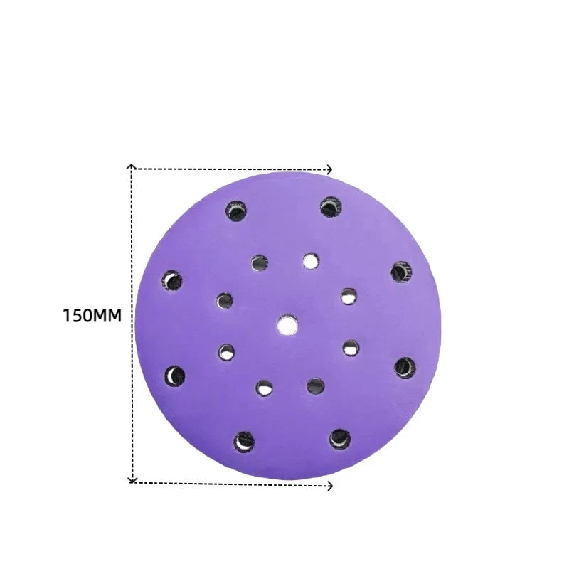 6 Inch Dry Sanding Discs Sandpaper Hook and Loop Pads 15/17Hole Grit 40-800