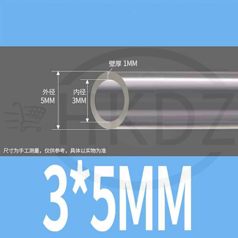 Clear PVC Hose Pipe Tube – Flexible Plastic Tubing for Water, Air, Pond & Aquarium