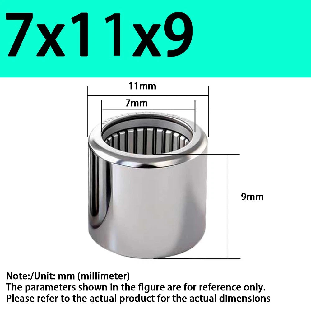 INA HK0306~HK1410 Needle Roller Bearings ID 3/4/5/6/7/8~40mm Bearing Steel