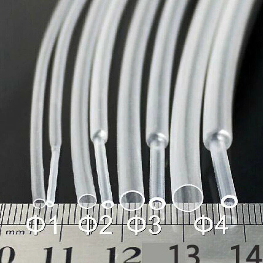 Heat Shrink Tubing 2:1 Ratio — 0.6mm to 210mm, Multiple Colors & Lengths