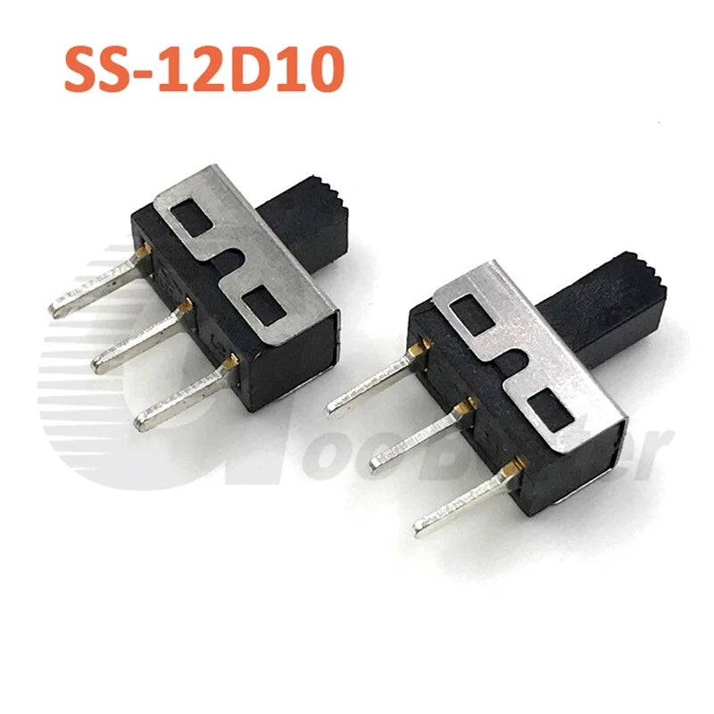 Miniature Slide Switch SPDT 2-Position On-Off Micro Toggle for Model Railway