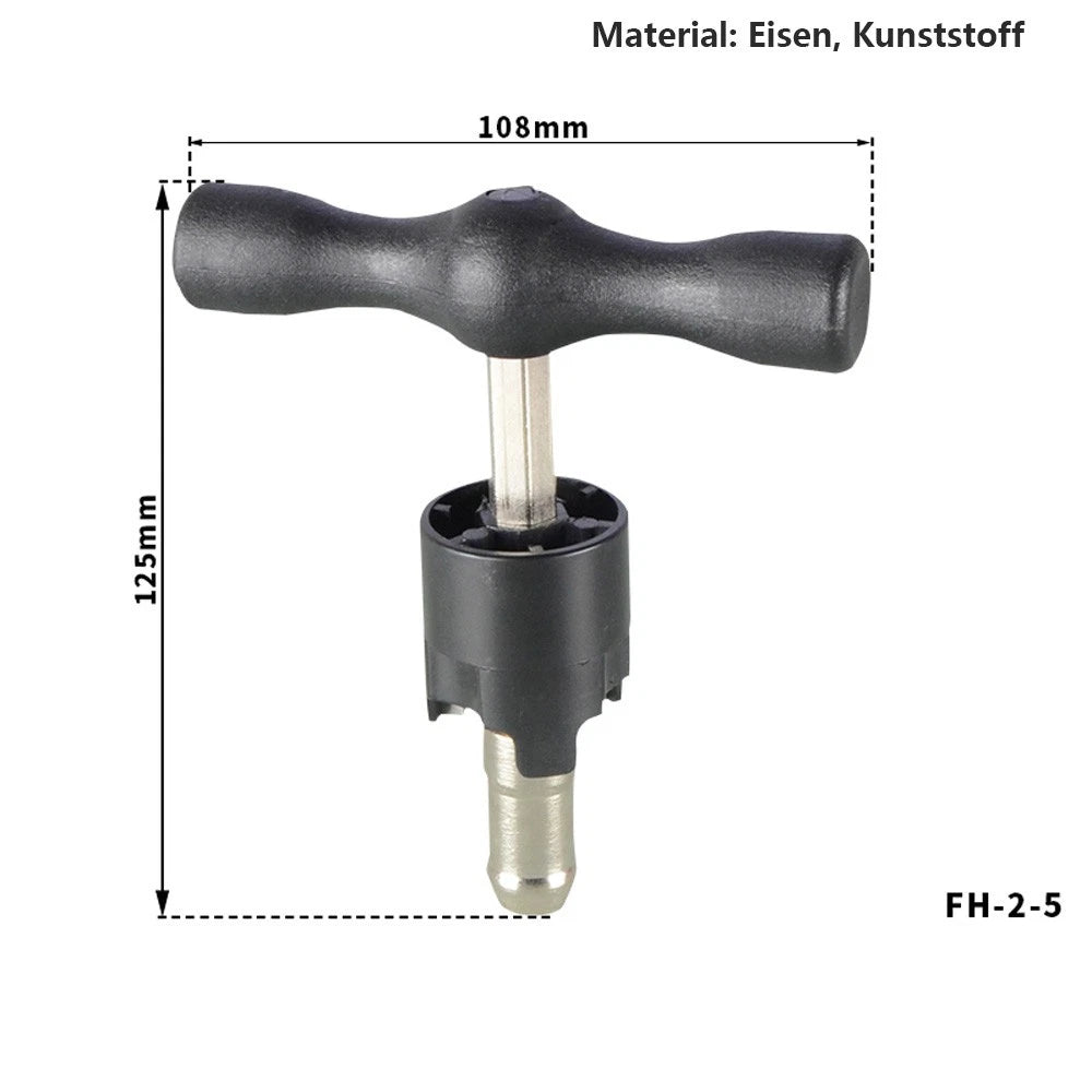 Manual Copper Pipe Tube Expander Hand Expanding Plumbing Pipe Calibration Tool