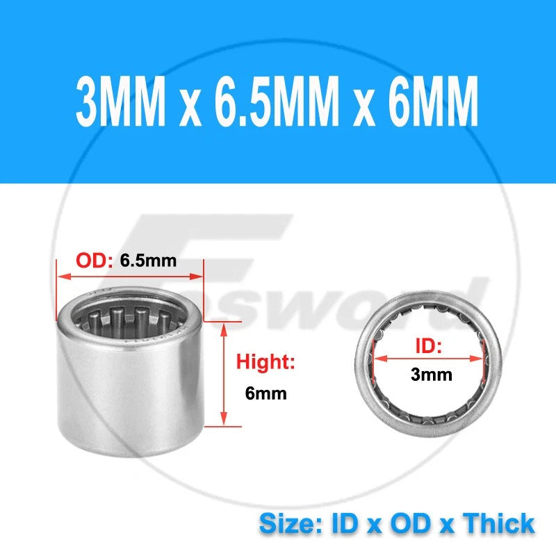 Needle Roller Bearings Miniature Needle Bearing HK0306 -HK6032 ALL SIZES IN HERE