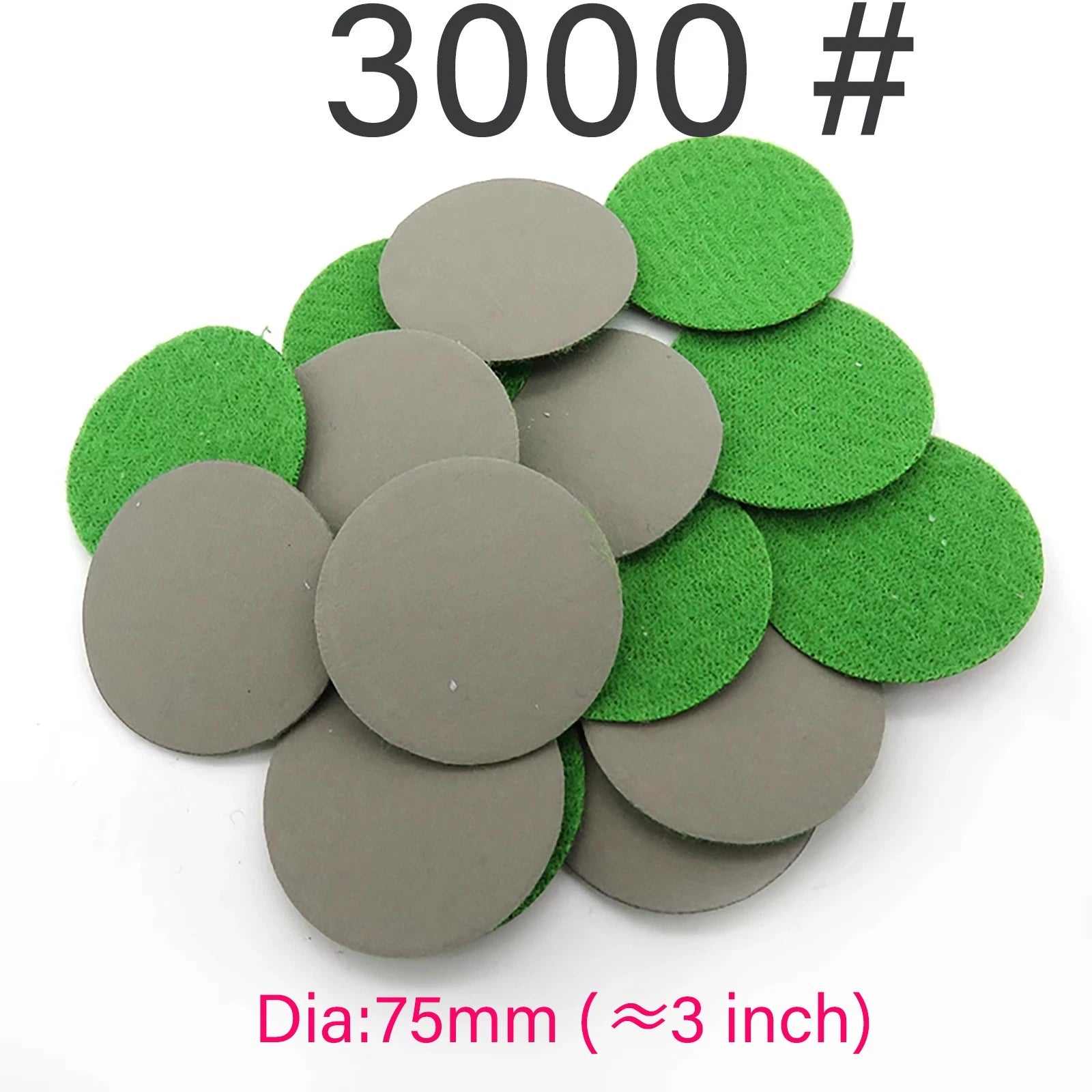 Sandpaper 60 To 10000 Mixed Grits Wood Metal Sanding Polishing Wet And Dry 75mm