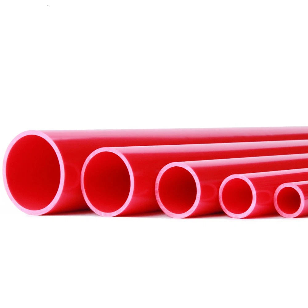 PVC Round Pipe Tube | Solvent Weld | OD 20–110mm | 13 Colors | Plumbing & Aquarium