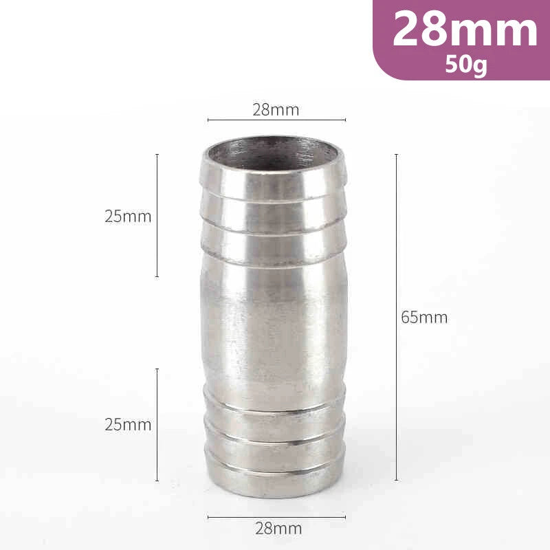 Stainless Steel Barb Hose Fittings — Straight, Elbow, Tee, Y-Piece & Cross