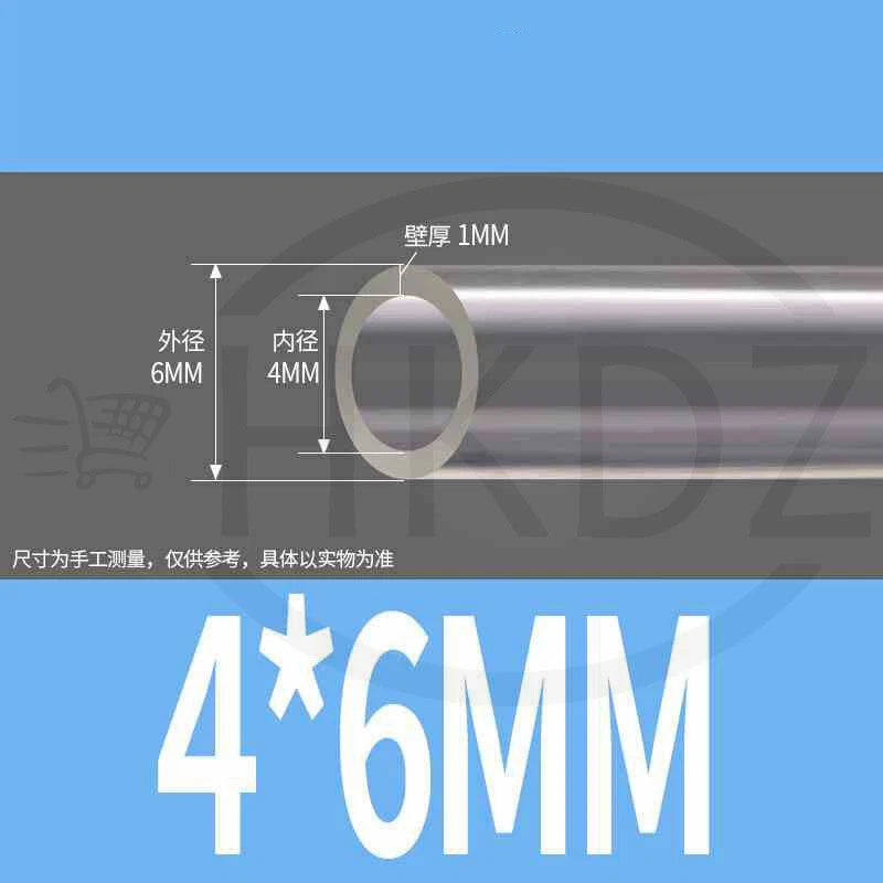 Clear PVC Hose Pipe Tube – Flexible Plastic Tubing for Water, Air, Pond & Aquarium