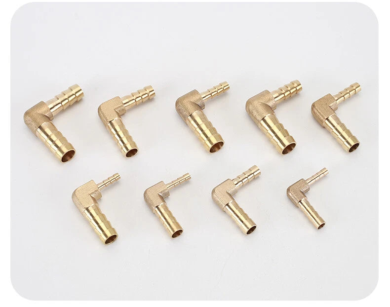 Brass Reducing Hose Fittings – Straight, L, T & Y Connectors for Gas & Air Tube