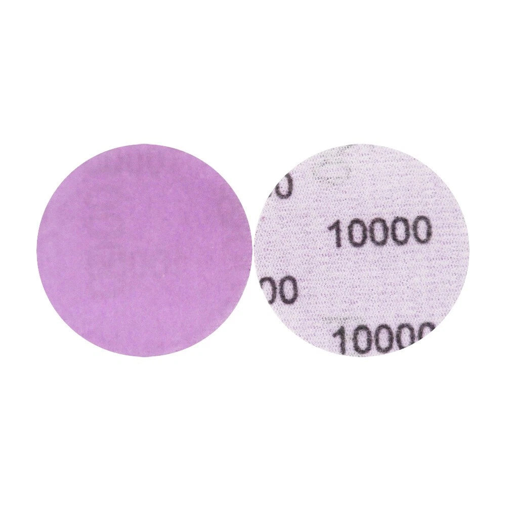 50mm Wet and Dry Sanding Discs 2 inch Sandpaper Hook and Loop Pads Grit 60-10000