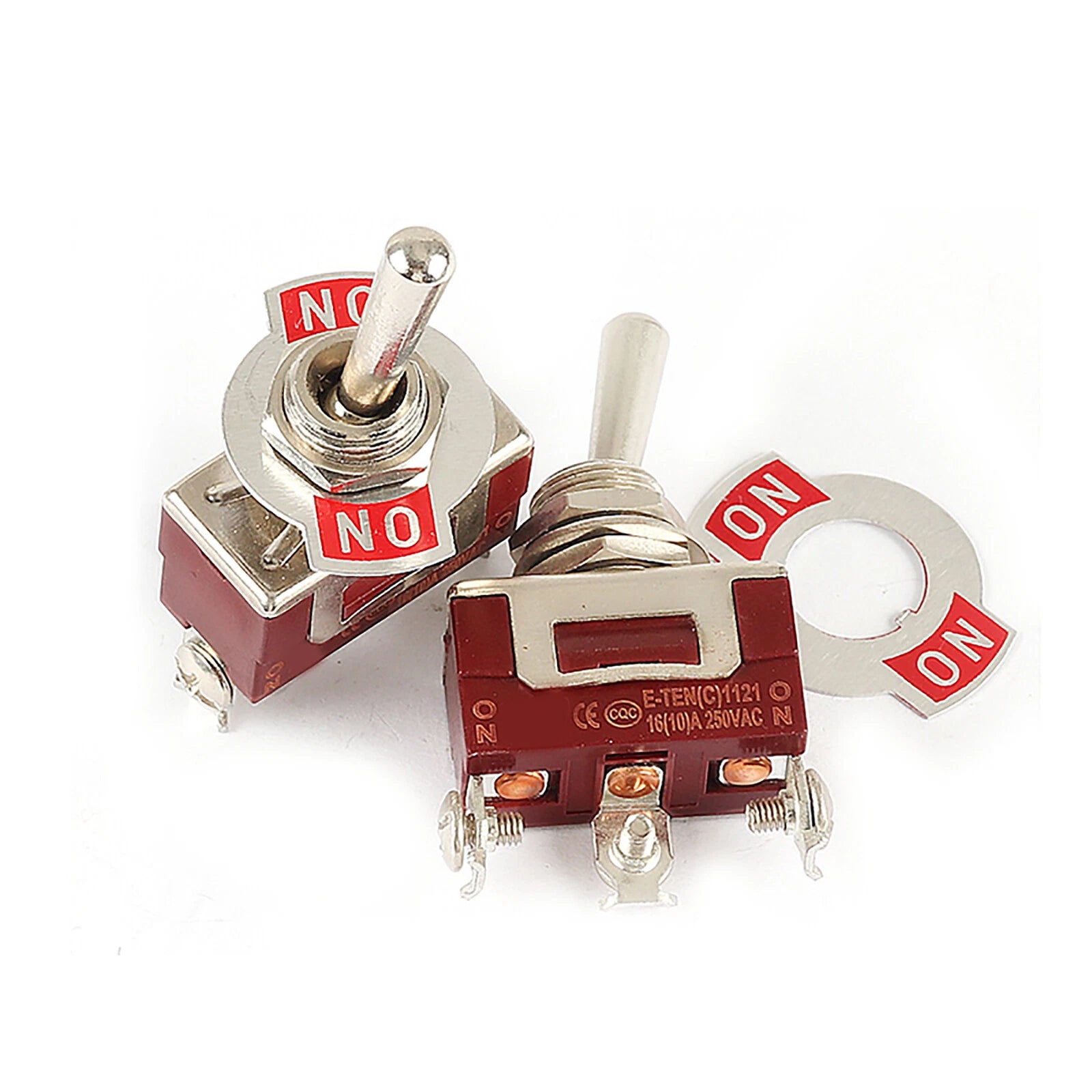 Heavy Duty Toggle Switch — 2 to 12 Position SPST/DPDT, 15A–25A, ON-OFF & ON-OFF-ON