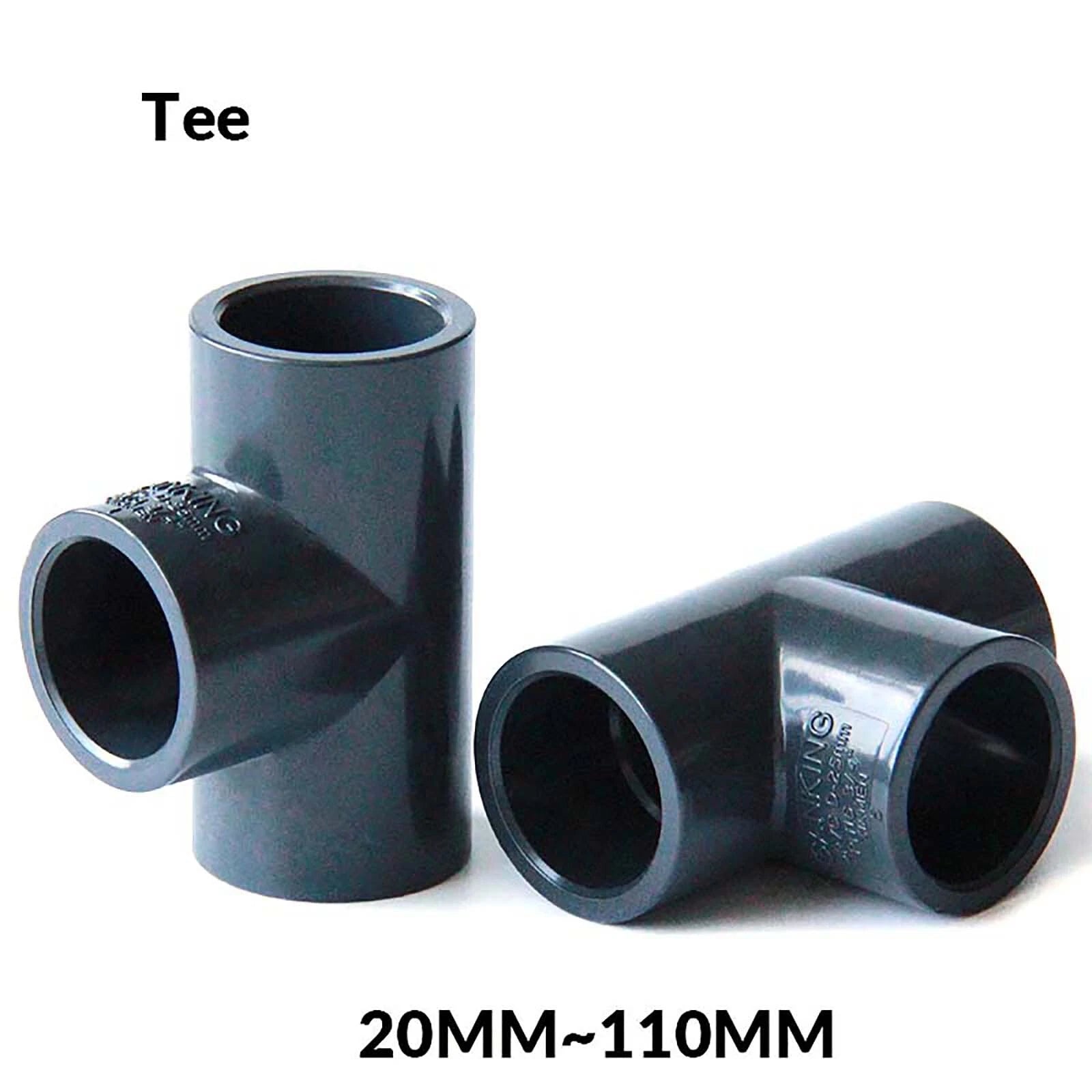 PVC UPVC SOLVENT WELD PIPE FITTINGS FISH POND INDUSTRIAL Plumbing Couping Grey