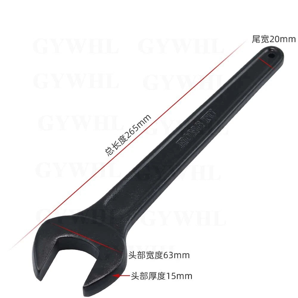 Single Open Ended Spanner Combination Wrench Impact High Carbon Steel HRC 60°