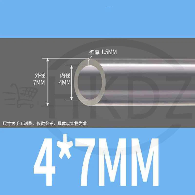 Clear PVC Hose Pipe Tube – Flexible Plastic Tubing for Water, Air, Pond & Aquarium