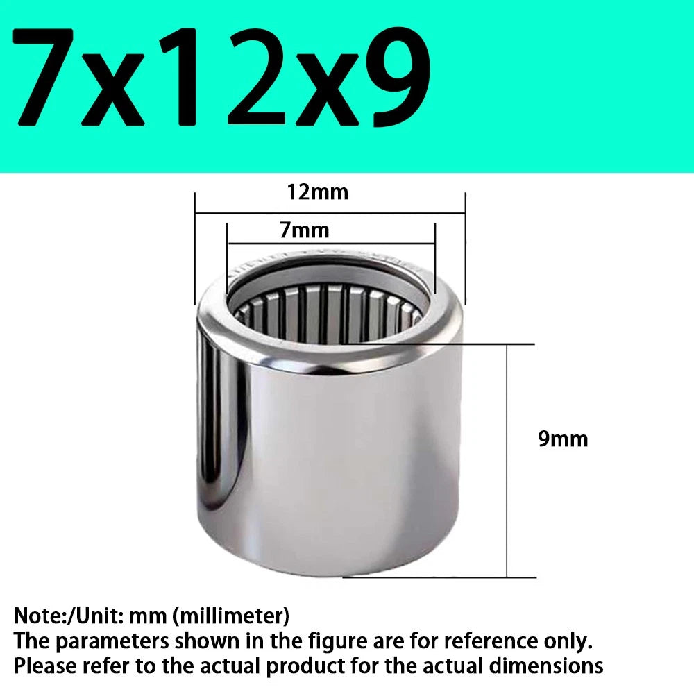 INA HK0306~HK1410 Needle Roller Bearings ID 3/4/5/6/7/8~40mm Bearing Steel