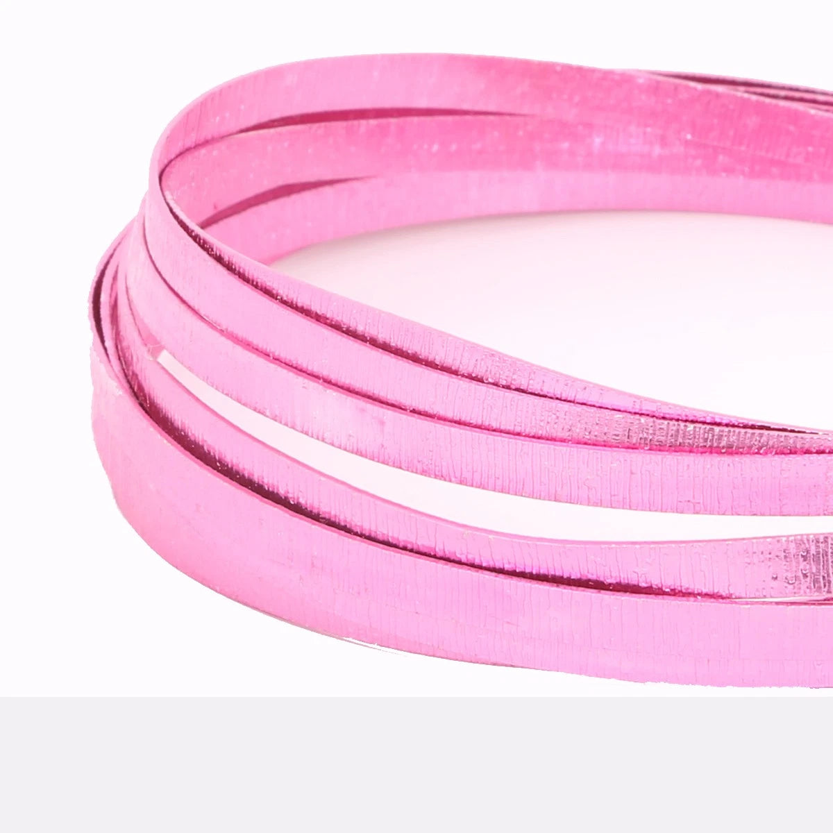 Colors Aluminum Flat Wire 5mm Bendable Metal Craft Jewelry Making Wires Strip