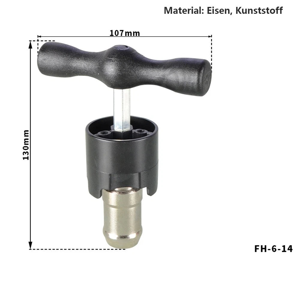 Manual Copper Pipe Tube Expander Hand Expanding Plumbing Pipe Calibration Tool