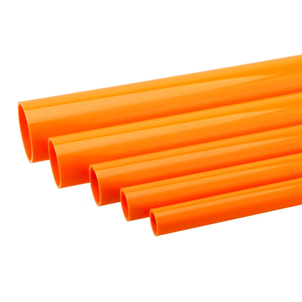 PVC Round Pipe Tube | Solvent Weld | OD 20–110mm | 13 Colors | Plumbing & Aquarium