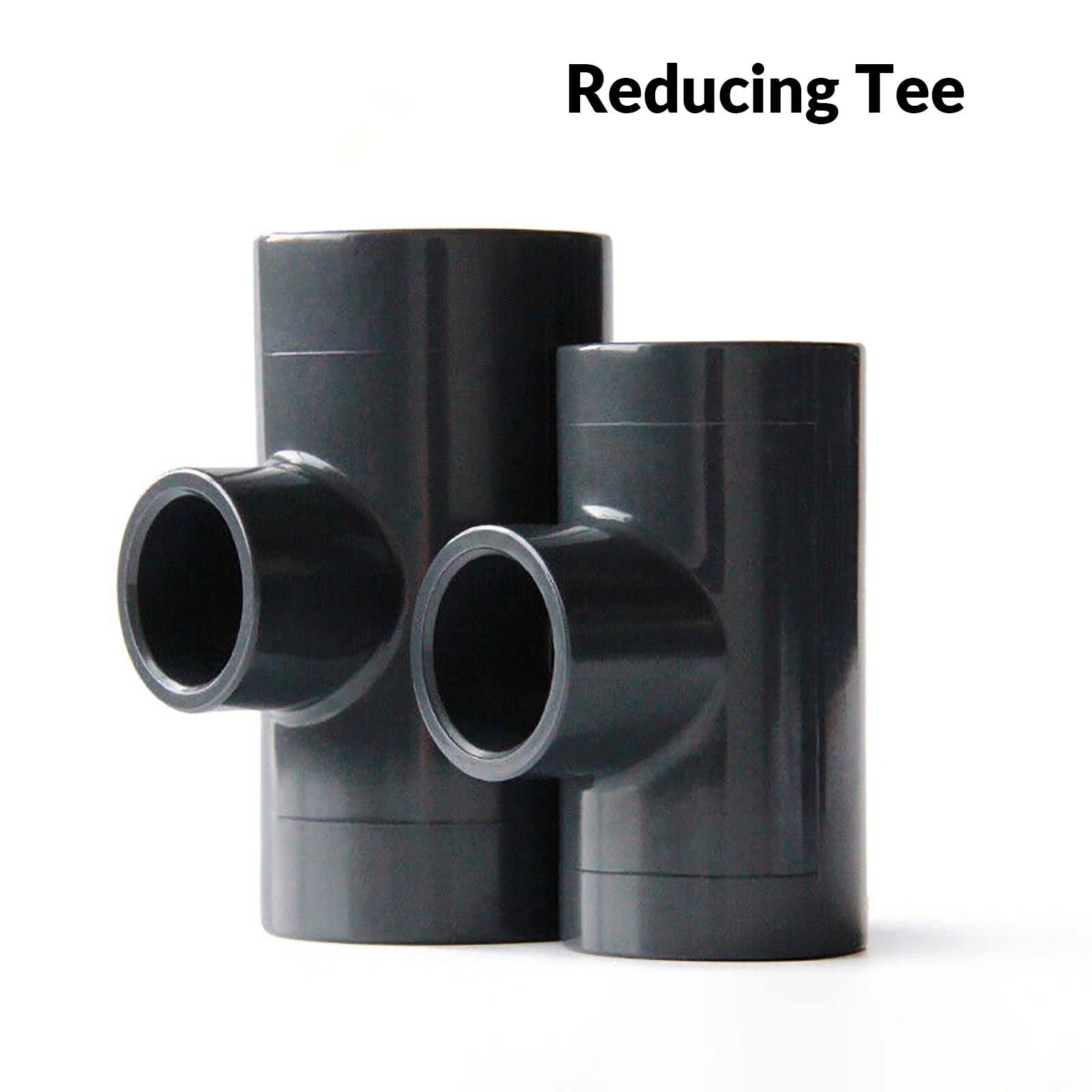 PVC UPVC SOLVENT WELD PIPE FITTINGS FISH POND INDUSTRIAL Plumbing Couping Grey