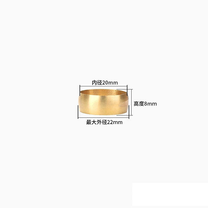 Brass Compression Rings Olives — Metric Sealing Rings for Copper Tube Fittings