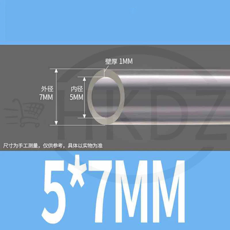 Clear PVC Hose Pipe Tube – Flexible Plastic Tubing for Water, Air, Pond & Aquarium