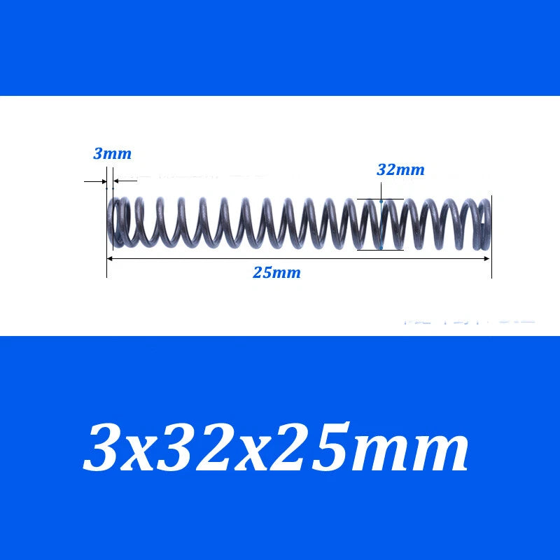 Compression Spring 30-40mm Diameter & 20-100mm Length Pressure Big 3mm Wire Dia