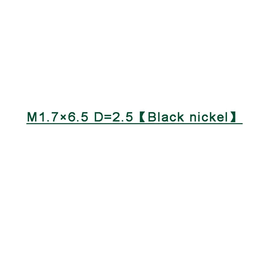 M1–M1.8 Phillips Countersunk Flat Head Machine Screws – Carbon Steel or 304 Stainless, Multiple Finishes