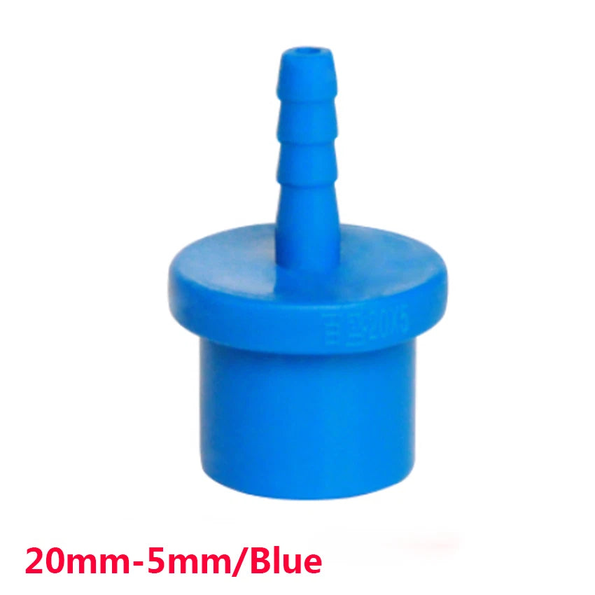 20mm 25mm PVC Pipe Connector Fittings Adapter to Hose OD 5 8 10 12 14 16 18 20mm