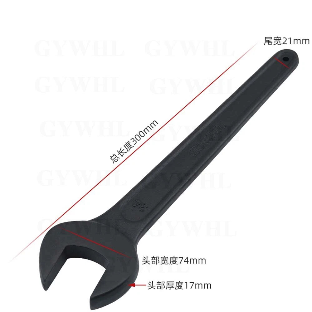 Single Open Ended Spanner Combination Wrench Impact High Carbon Steel HRC 60°