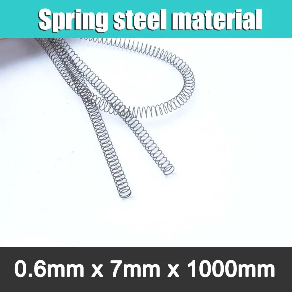 1000mm length Spring Stee Wire 0.3mm-6mm ,OD 6mm-60mm Compression Spring 1 Meter